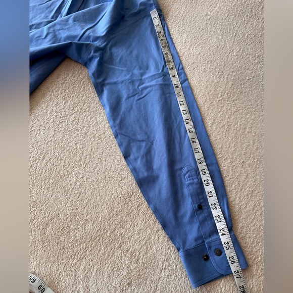 Brooks Brothers 1818 Regent Fit Blue Dress Shirt - Picture 11 of 14